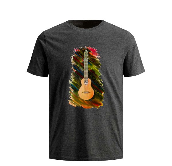 Camiseta Gris Aguayo- Hombre